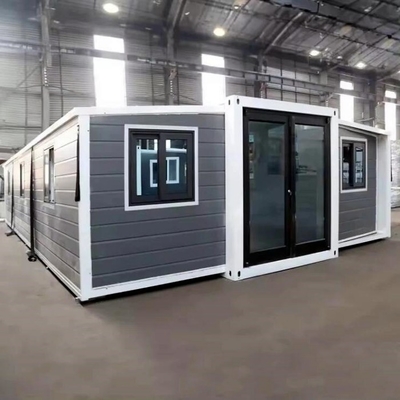 Prefab 컨테이너 하우스 모바일 3 침실 컨테이너 하우스 샌드위치 패널과 함께 방화 방지