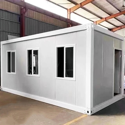 20ft Flat Pack Shipping Container 가정용 휴대용 건물 휴대용 내구성 방화성 방수성